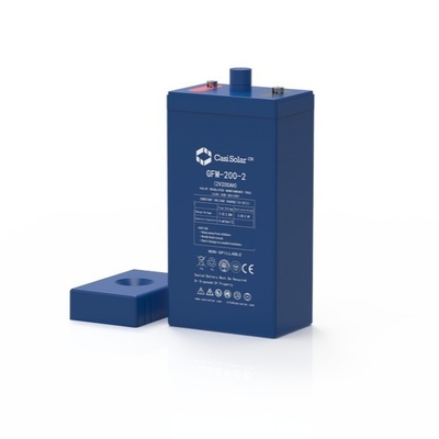 Pure Agm Solar Deep Cycle Gel Battery 200ah 2 Volt Fully Sealed