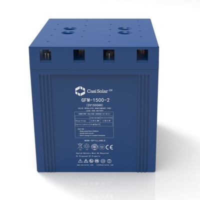 Inverter Storage Deep Cycle Lead Acid Batteries 2 Volt 1500ah