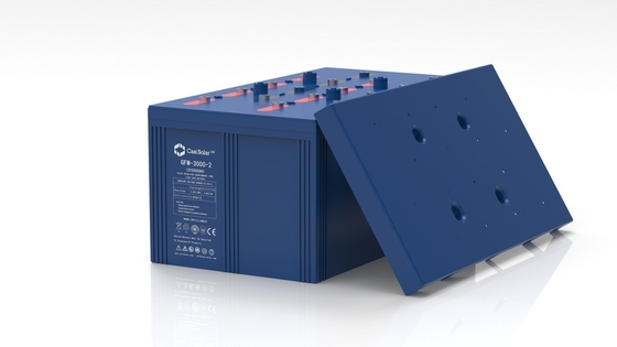 2 Volt 3000ah Deep Cycle Gel Battery Ups Standby Power System Use