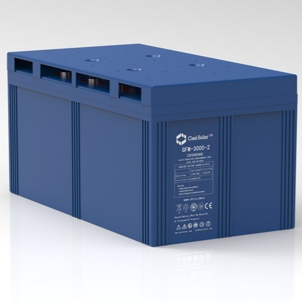 2 Volt 3000ah Deep Cycle Gel Battery Ups Standby Power System Use